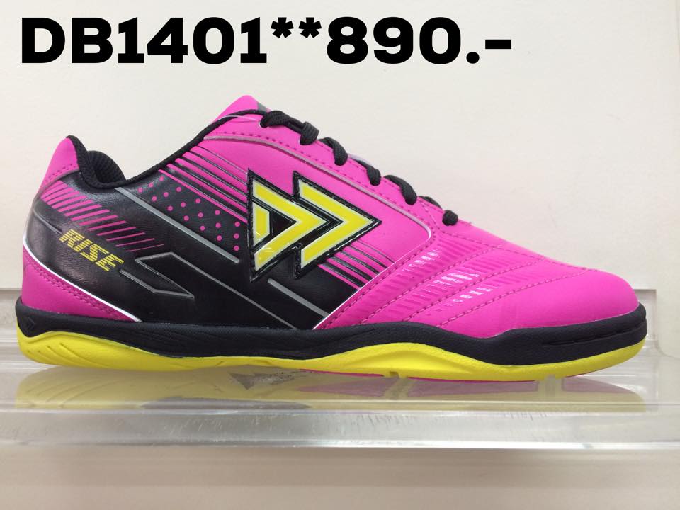 DAYBREAK รองเท้าฟุตซอล รุ่น RISE สีชมพู เบอร์ 39-44