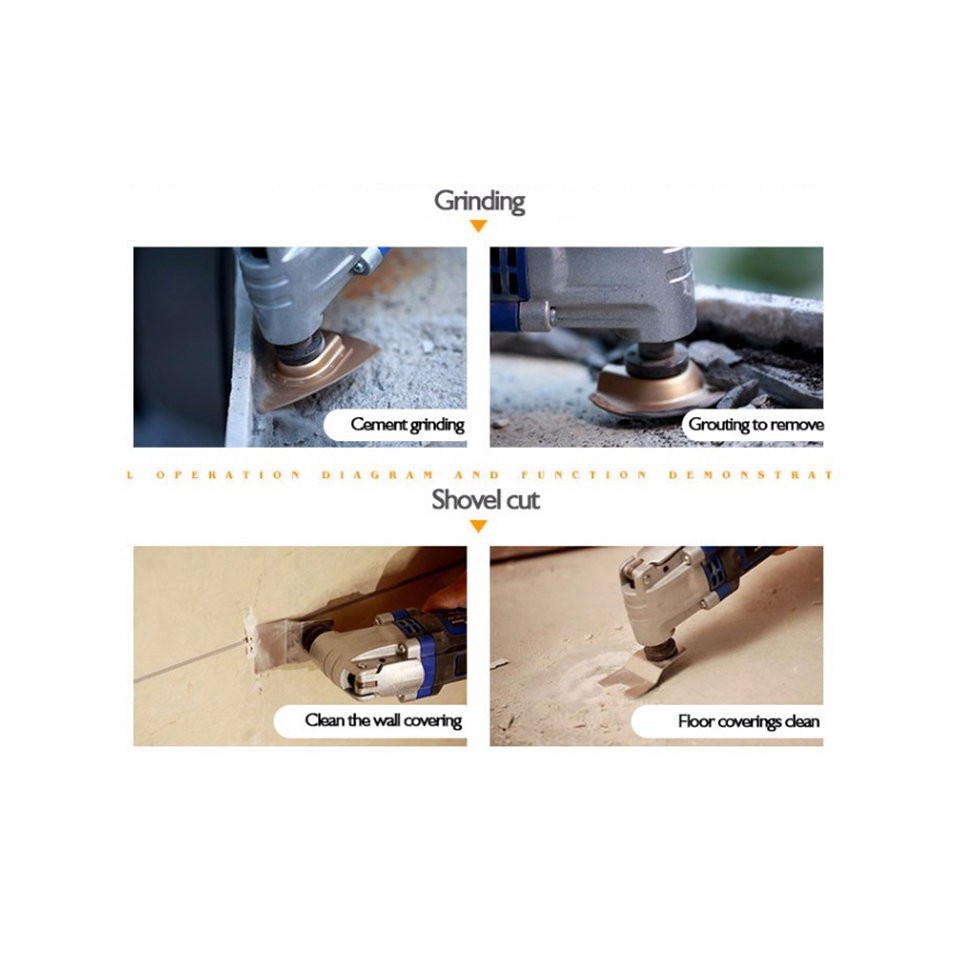 !!สินค้าขายดี!! เลื่อยไฟฟ้าอเนกประสงค์ พร้อมหัวเปลี่ยน 15 ชิ้น Multi-Function Saw & Changeable Heads Set