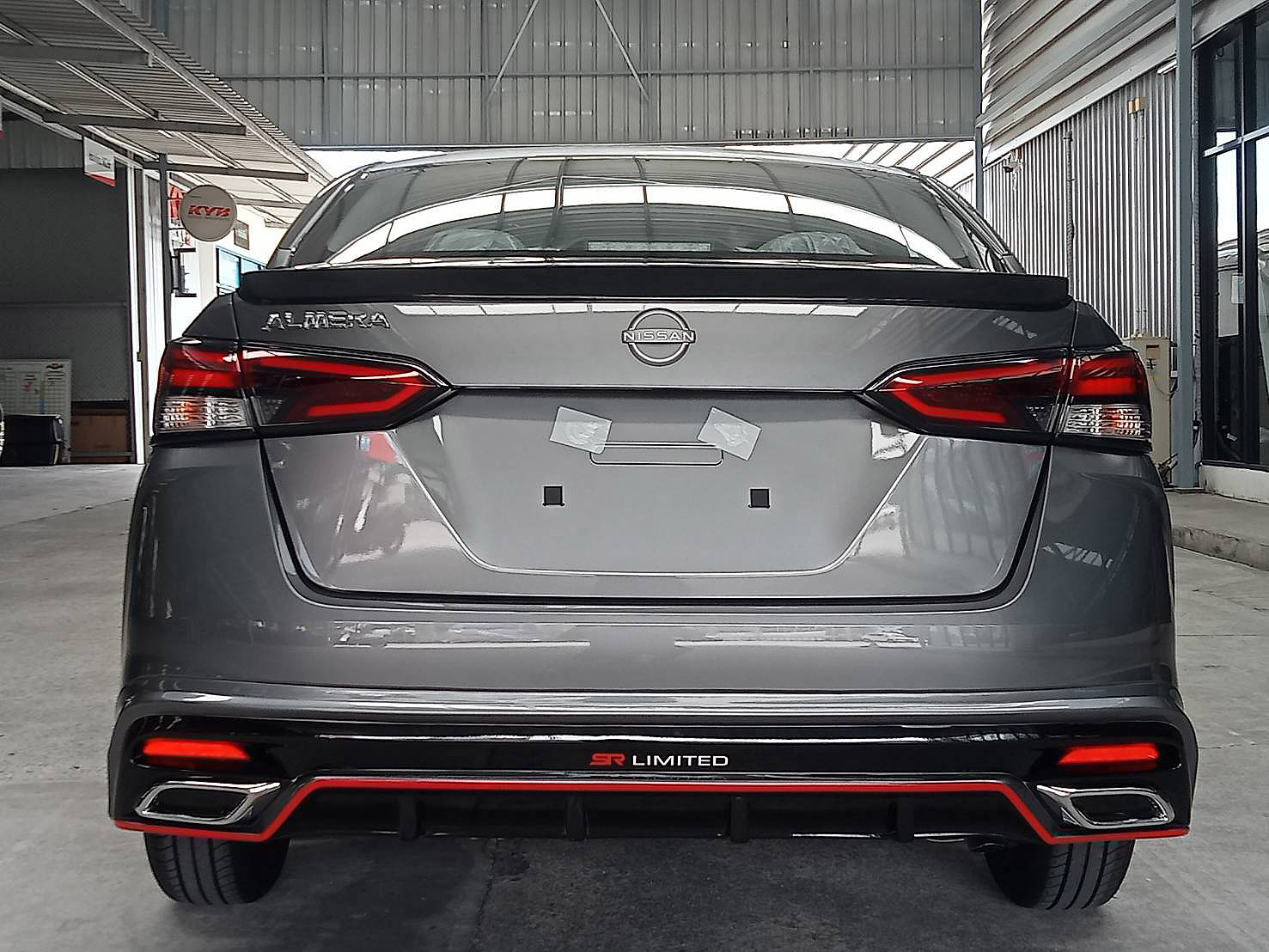 ชุดแต่งรถ สเกิร์ต-สปอยเลอร์ All New Almera 2023 Turbo ทรง SR-Limited By OSR