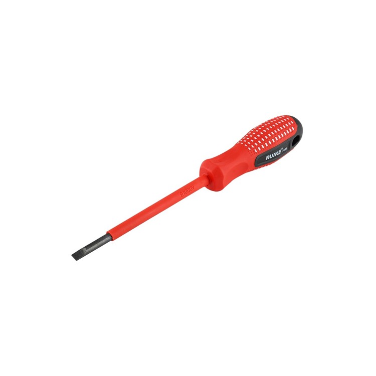เครื่องมือช่าง ไขควง ไขควงหัวแบบหุ้มฉนวนกันไฟฟ้า RUIKE 5" | RUIKE | 345111