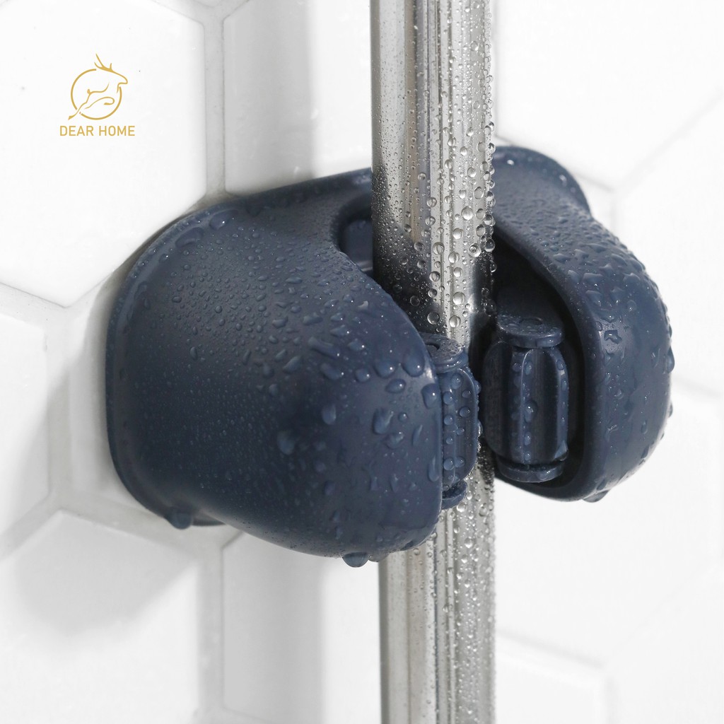 Dear Home ที่แขวนอเนกประสงค์ ที่แขวนไม้กวาด ไม้ถูพื้น ไม่ต้องเจาะ ติดง่าย รับน้ำหนักเยอะ