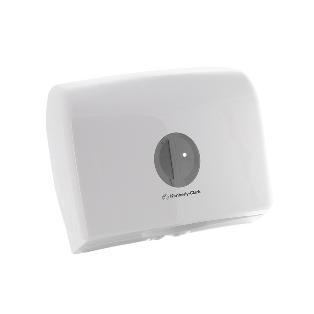 อุปกรณ์ในห้องน้ำ ห้องน้ำ กล่องกระดาษทิชชู่ KIMBERLY 23752 สีขาว TISSUE HOLDER KIMBERLY 23752 WHITE