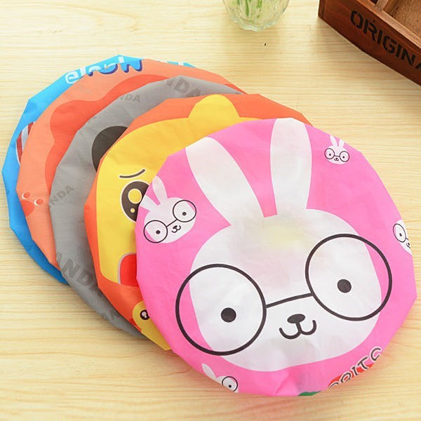 TY - หมวกอาบน้ำ หมวกคลุมผมอาบน้ำ หมวกคลุมอาบน้ำ คละสี / 1501