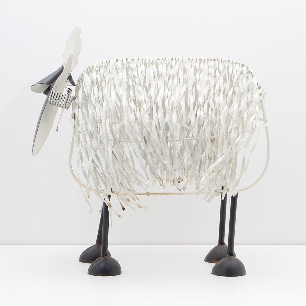 U-RO DECOR เครื่องประดับตกแต่งสวน รุ่น SHEEP (เเกะน้อย) - สีขาว/ดำ