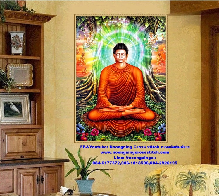 นกยูงคู่มงคล ครอสติสคริสตัล Diamond painting โมเสก ภาพติดเพชร งานฝีมือทำที่บ้าน DIY