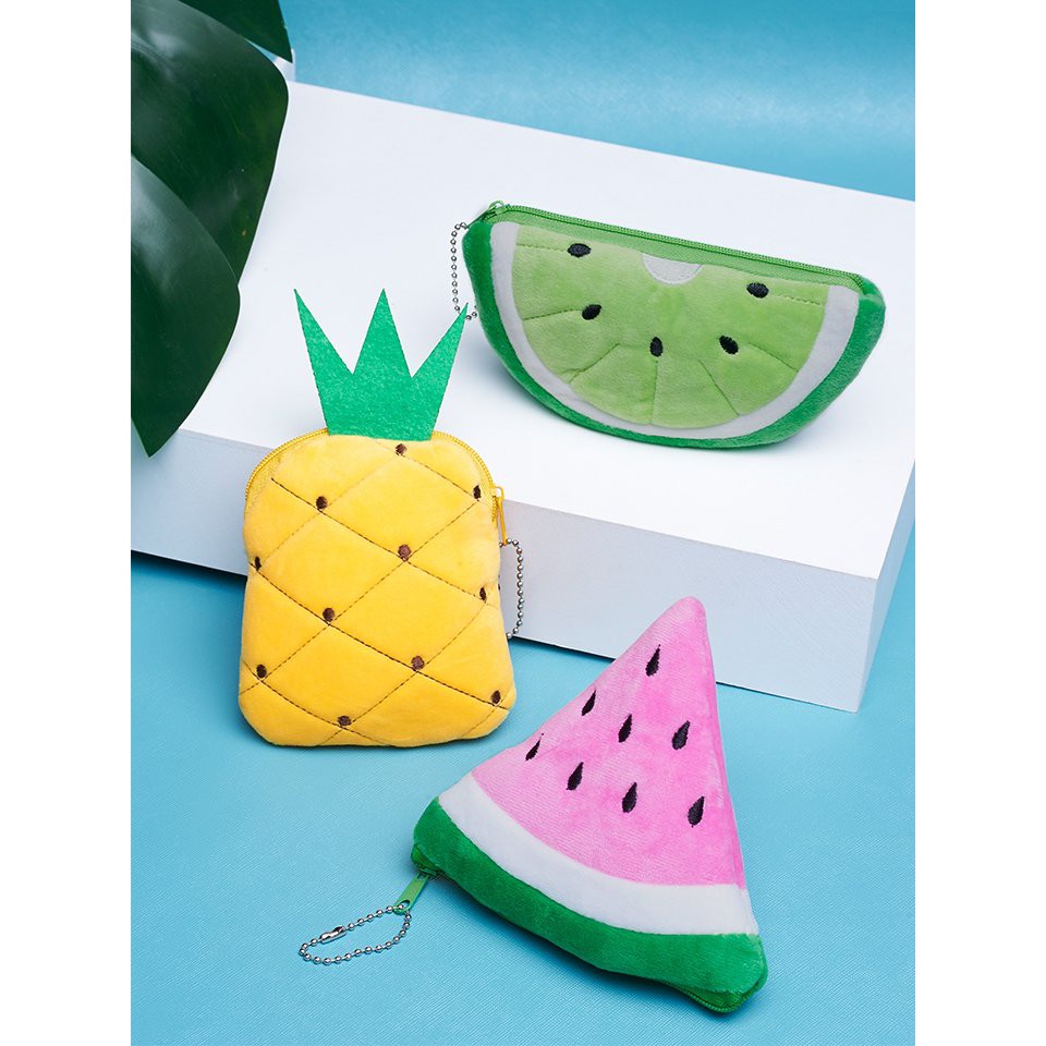 !!สินค้าขายดี!! กระเป๋าใส่เหรียญรูปผลไม้ กระเป๋าสตางค์ กระเป๋าตังแฟชั่น Coin Purse