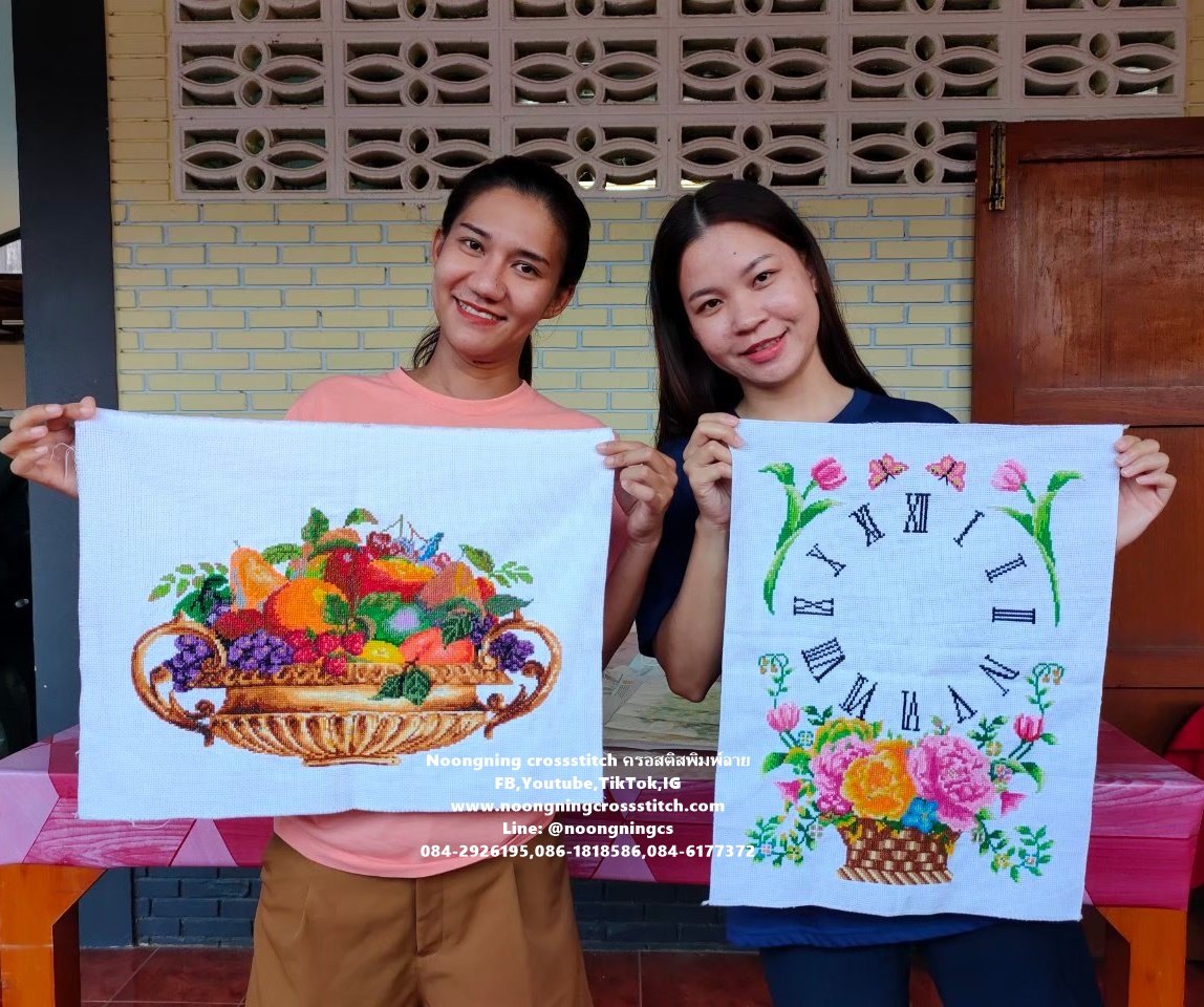 ท้าวเวสสุวรรณ เทพแห่งความมั่งคั่ง ร่ำรวย ชุดปักครอสติส พิมพ์ลาย งานฝีมือทำที่บ้าน DIY