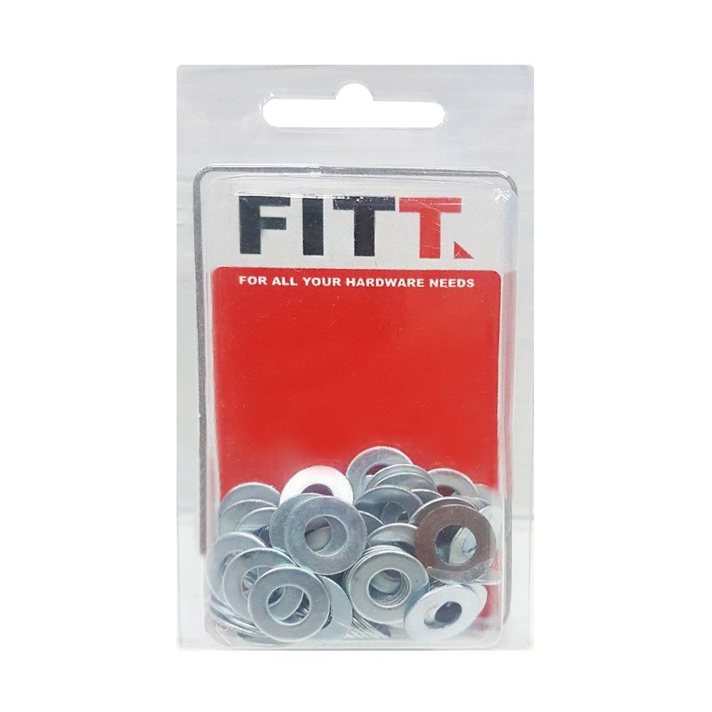 แหวนอีแปะ FITT 50G 6 MMอุปกรณ์ยึดติดสกรู, น๊อตและแหวน