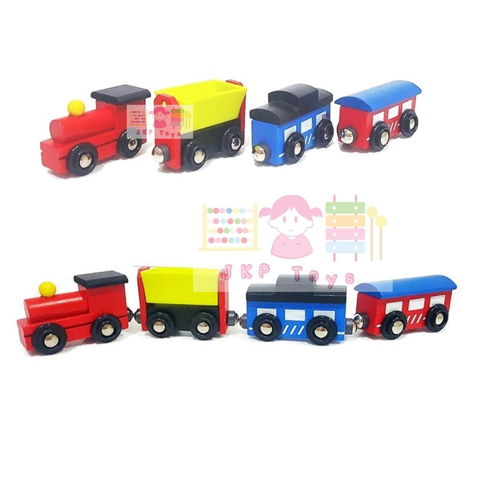 รถไฟไม้เเม่เหล็ก(เล็ก)