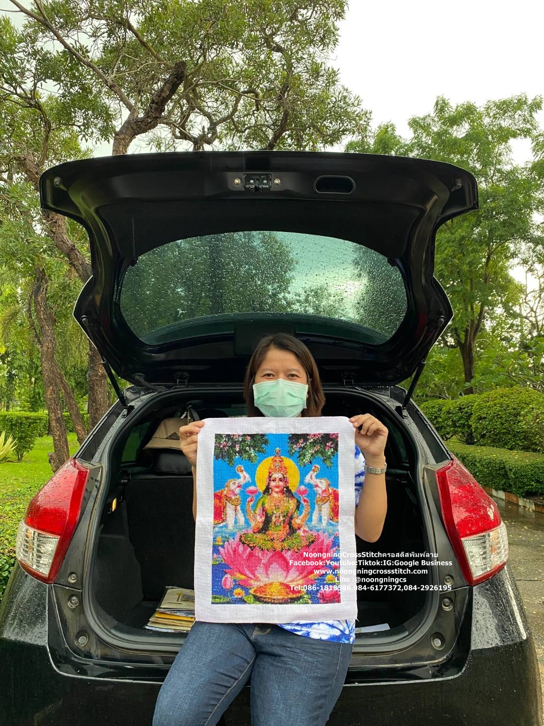 พระแม่ลักษมีนำโชค ครอสติสปักสำเร็จ