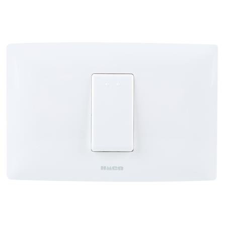ชุดสวิตช์ 1 ทาง HACO AP-S11 สีขาว ทนต่อการใช้งาน