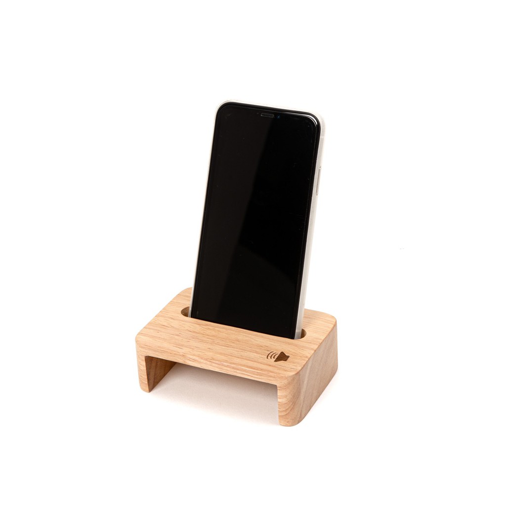The Wood's Tale ที่ตั้งโทรศัพท์ ขยายเสียง PHONE AMPLIFIER ผลิตจากไม้แท้ 100%
