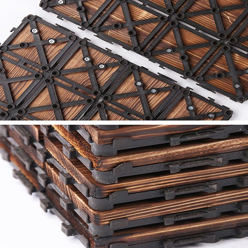 สินค้าใหม่✨ แผ่นไม้ปูพื้น แผ่นไม้ตกแต่งสวน YF-1445