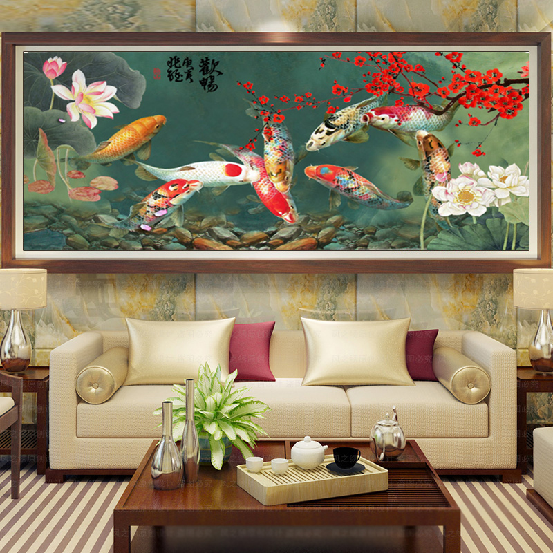 เสือลูกน้อย ครอสติสคริสตัล Diamond painting โมเสก ภาพติดเพชร งานฝีมือ DIY