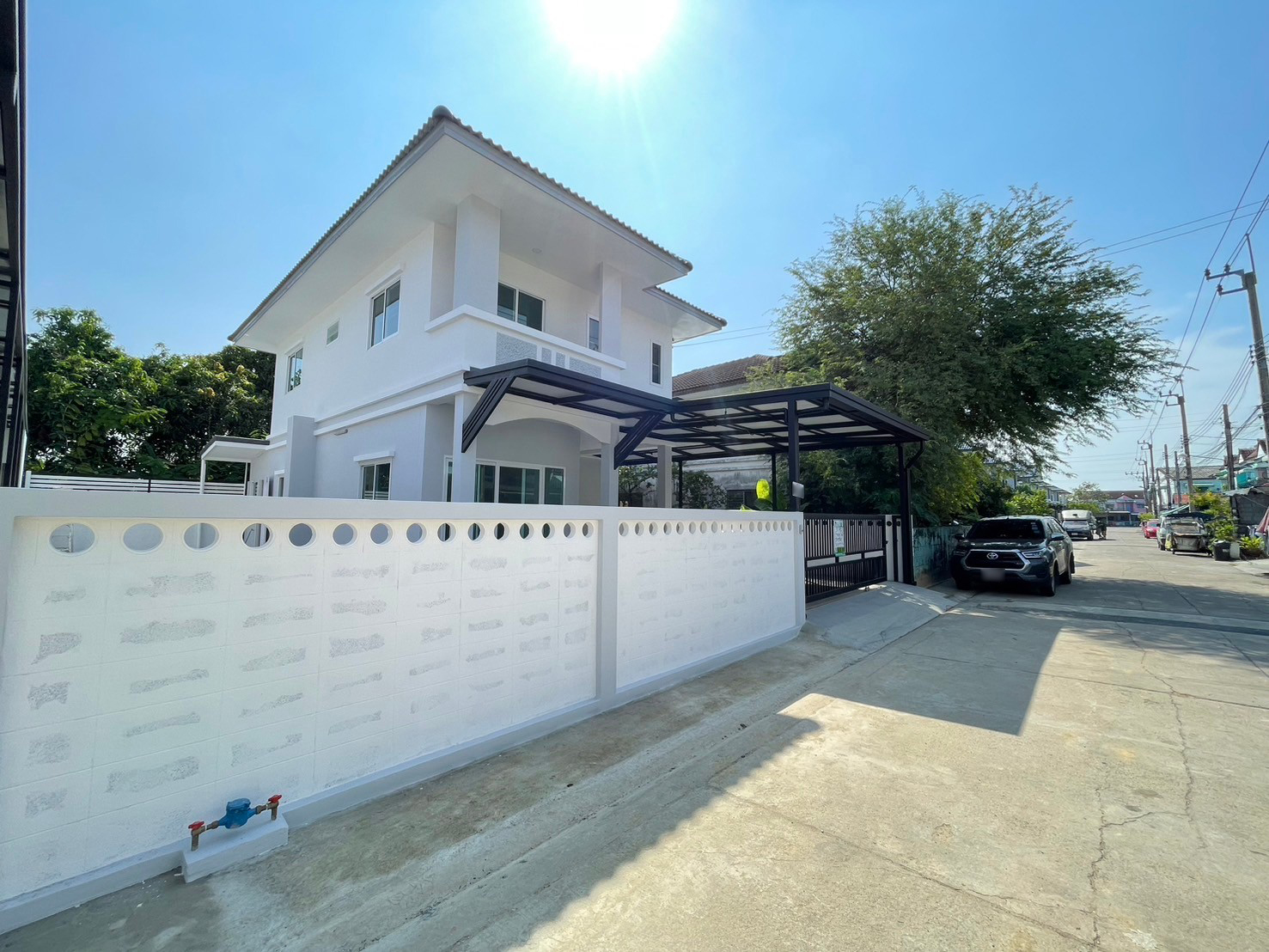 83478 ขายบ้านเดี่ยว หมู่บ้านพร้อมจิตร รีโนเวทใหม่ 7 หลัง ซอยวัดพระเงิน บางใหญ่ นนทบุรี