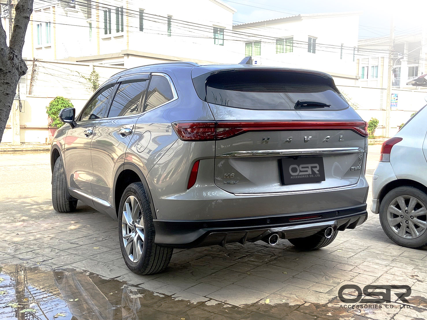 ชุดแต่งรถ-สเกิร์ต-อุปกรณ์แต่งรถ GWM Haval H6 ปี 2021 ทรง SR-Limited