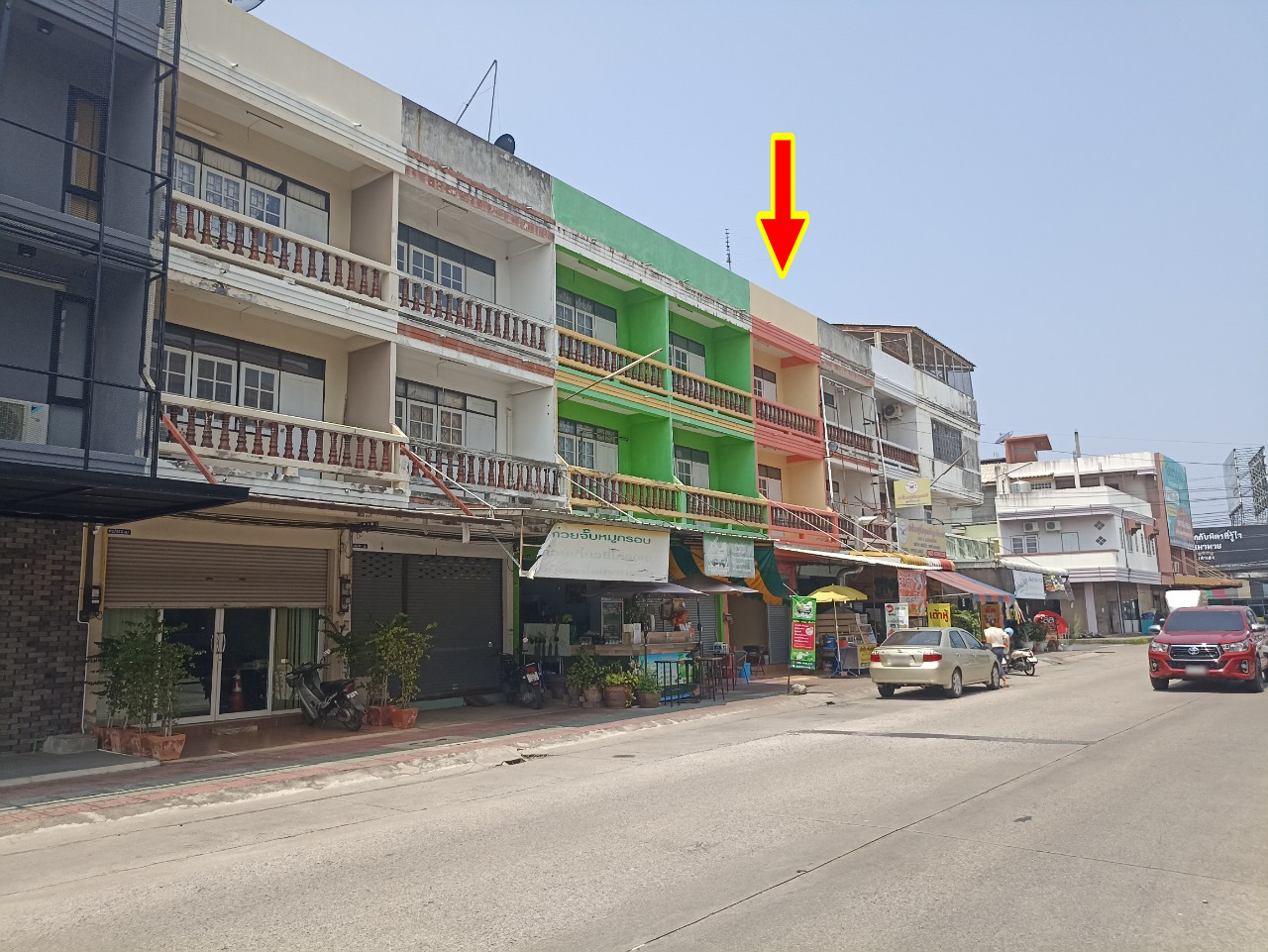 75023-ขายอาคารพาณิชย์ ถนนพระยาสัจจา เสม็ด ชลบุรี