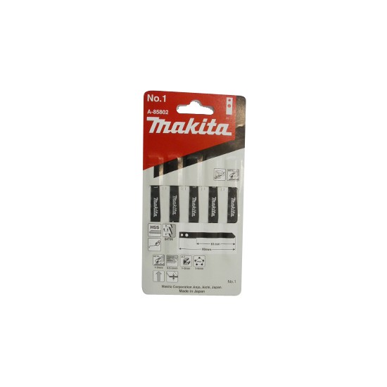 เครื่องมือช่าง สว่าน ดอกสว่าน ใบเลื่อยจิ๊กซอ MAKITA #1 ตัดเหล็ก MAKITA #1 JIGSAW BLADE