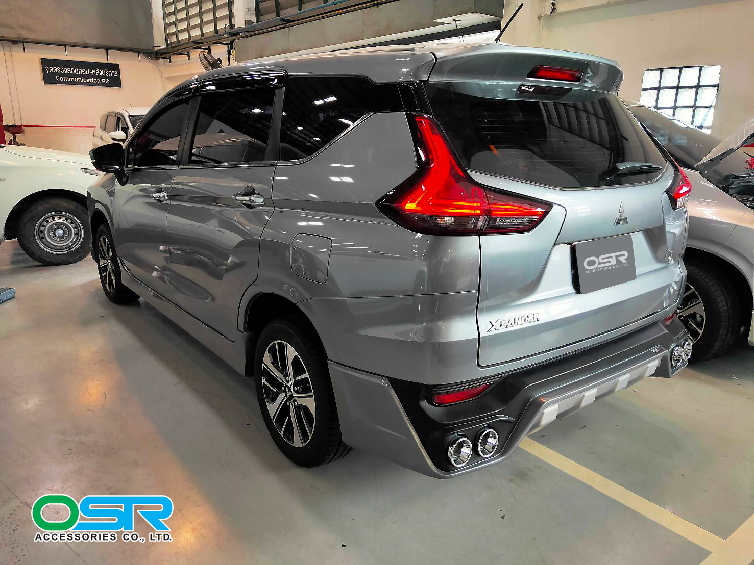 ชุดแต่งรถ-สเกิร์ต-อุปกรณ์แต่งรถ Mitsubishi Xpander ทรง IDEO By OSR