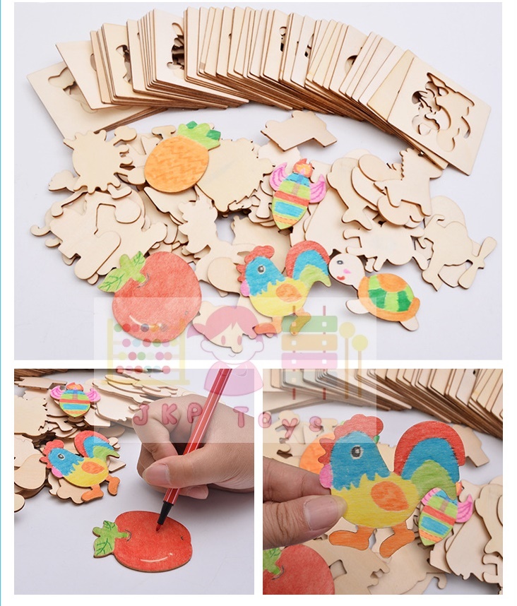 เซตฝึกสร้างงานศิลปะวาดภาพ พร้อมอุปกรณ์ สำเนา