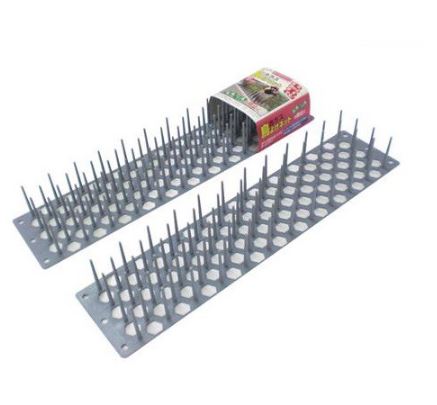 แปลงหนามป้องกันนกเกาะ กันนกทำรัง ป้องนกพิราบ นกทุกชนิด (แบบวาง) 1 ชิ้น ขนาด 49x11.2x6ซม. อุปกรณ์ไล่นก