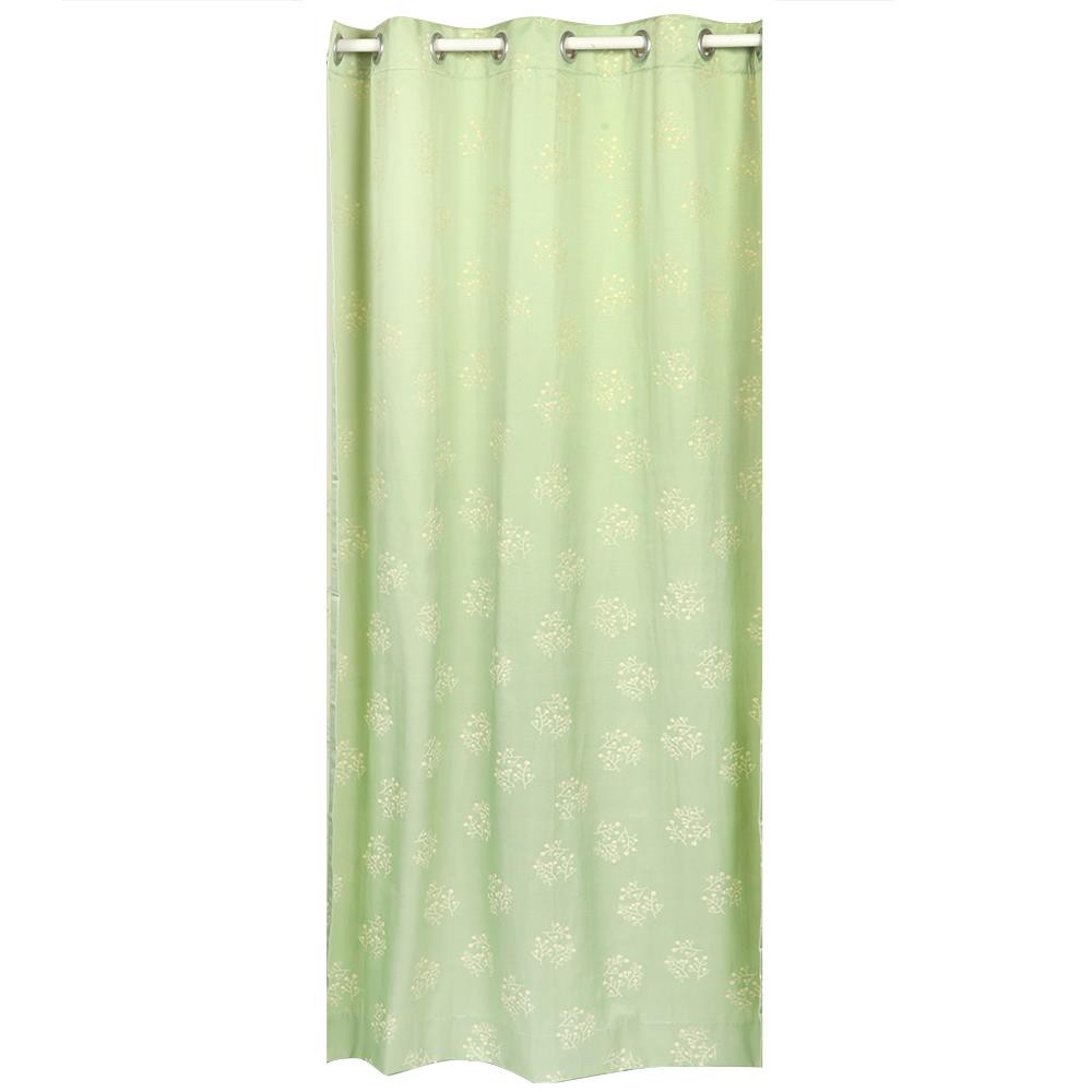 ผ้าม่าน EYELET CHILD FREEDOM STYLE CASPEA 145X220 ซม. สีเขียว ผ้าม่านประตู CURTAIN ผ้าม่านและมู่ลี่