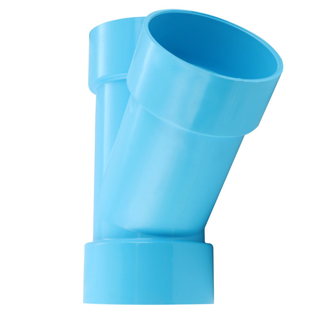 ท่อประปา ข้อต่อ ท่อน้ำ ท่อPVC สามทางวาย-บาง SCG 4 นิ้ว สีฟ้า FAUCET WYE PVC SOCKET SCG 4" LITE BLUE
