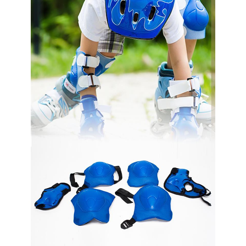 !!สินค้าขายดี!! ชุดสนับเข่าและศอกสำหรับเด็ก Kid's Elbow/Knee Pads Set