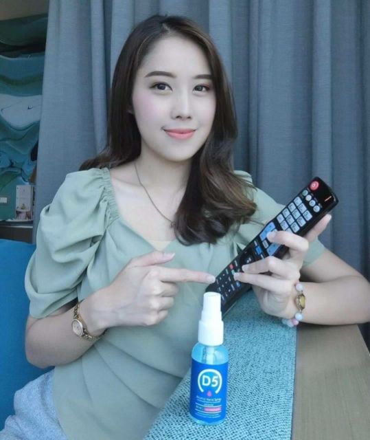 D5 แบบสเปรย์ 72% ใช้ฉีด เพื่อความสะอาด 30ml.