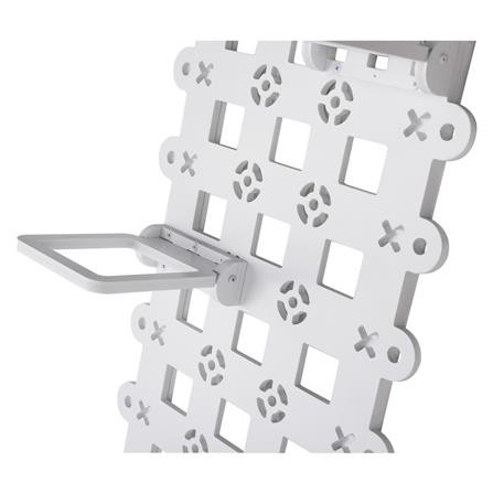 ระแนงติดผนังแนวตั้งสี่เหลี่ยม 4 ห่วง SPRING สีขาว ช่วยตกแต่งสวนของคุณให้ดูสวยงามมากขึ้น