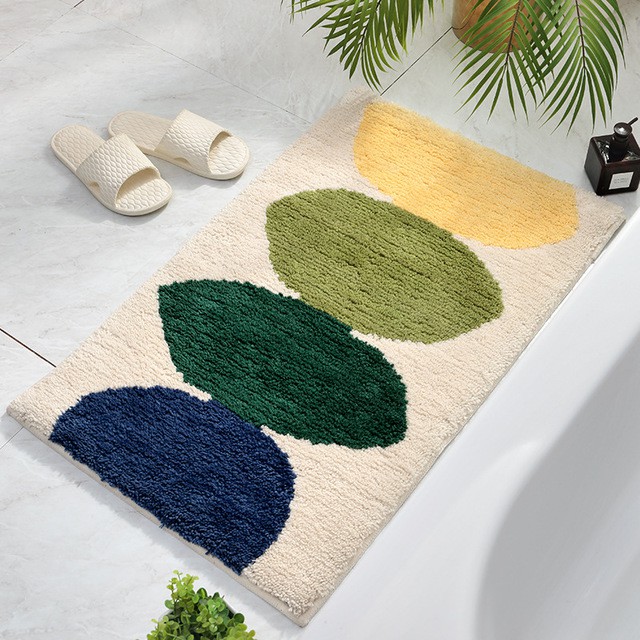 [Carpet] Kitchen - Bathroom mats พรมขนยาวนุ่ม เช็ดเท้า ตกแต่งบ้านห้องครัวห้องน้ำ ห้องนั่งเล่น ลายตัวการ์ตูนน่ารัก