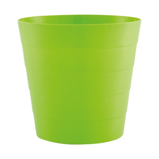 กระถางพลาสติก SPRING SP-01 สีเขียว SPRING SP-01 26X26X25CM M PLASTIC POT