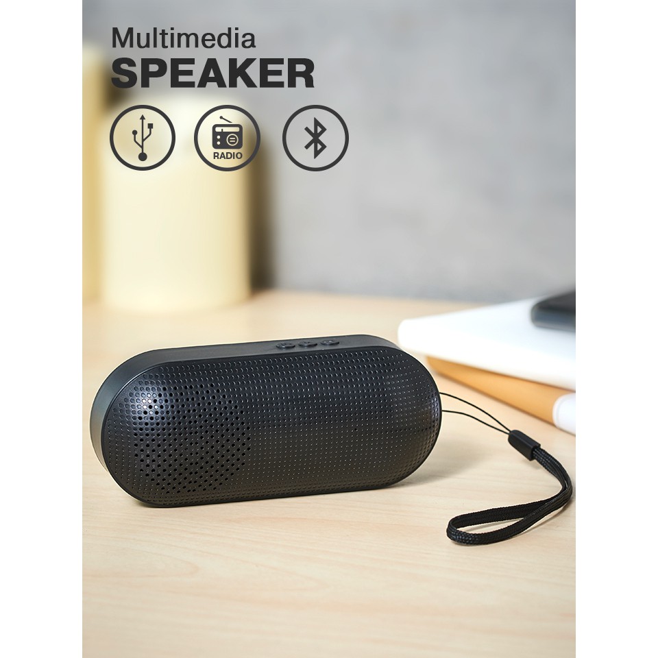 !!สินค้าขายดี!! ลำโพงบลูทูธ ลำโพงพกพา Multimedia Bluetooth Speaker