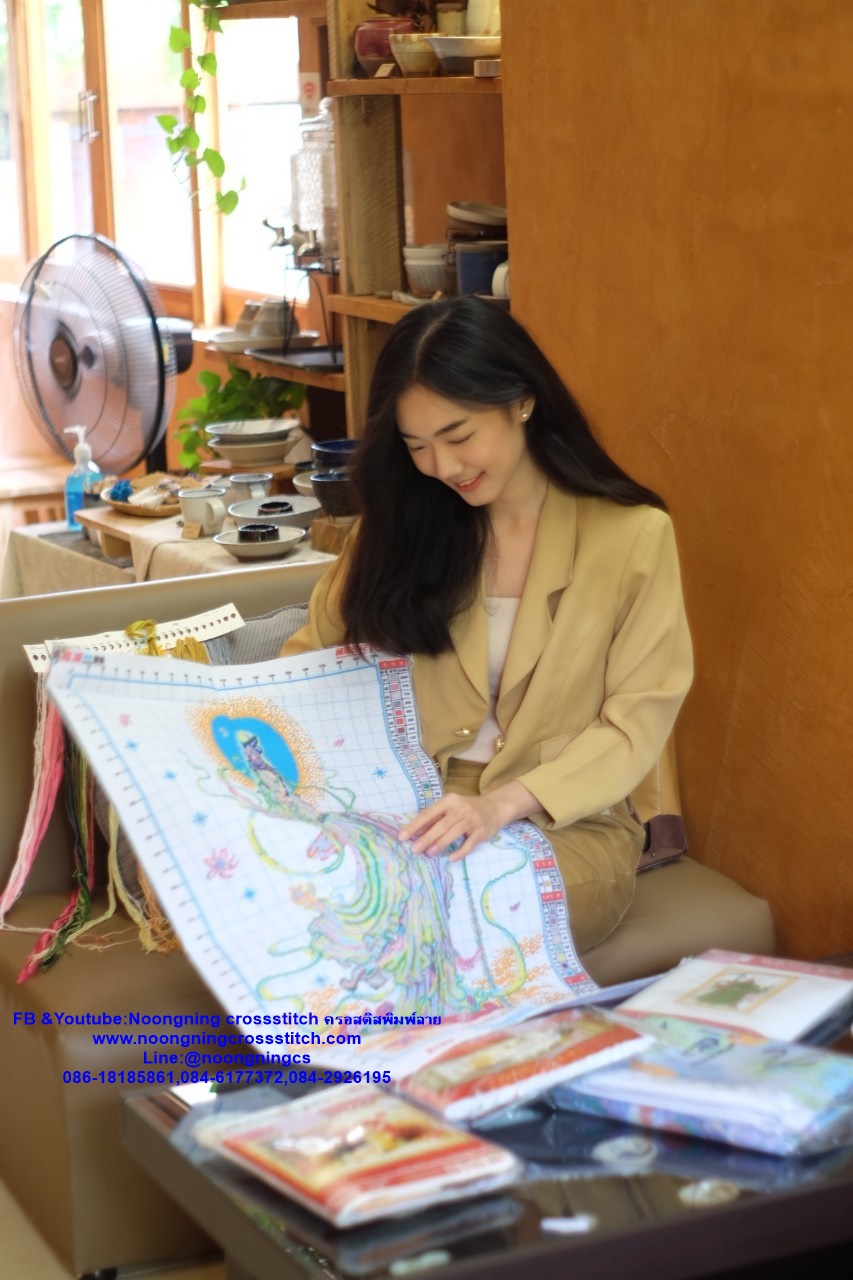 Love ชุดปักครอสติส พิมพ์ลาย ครอสติสจีน งานฝีมือทำที่บ้าน DIY