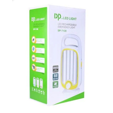 ไฟ LED CAMPING DP-7128 90 ลูเมน DAYLIGHT สีขาว อุปกรณ์ส่องสว่าง