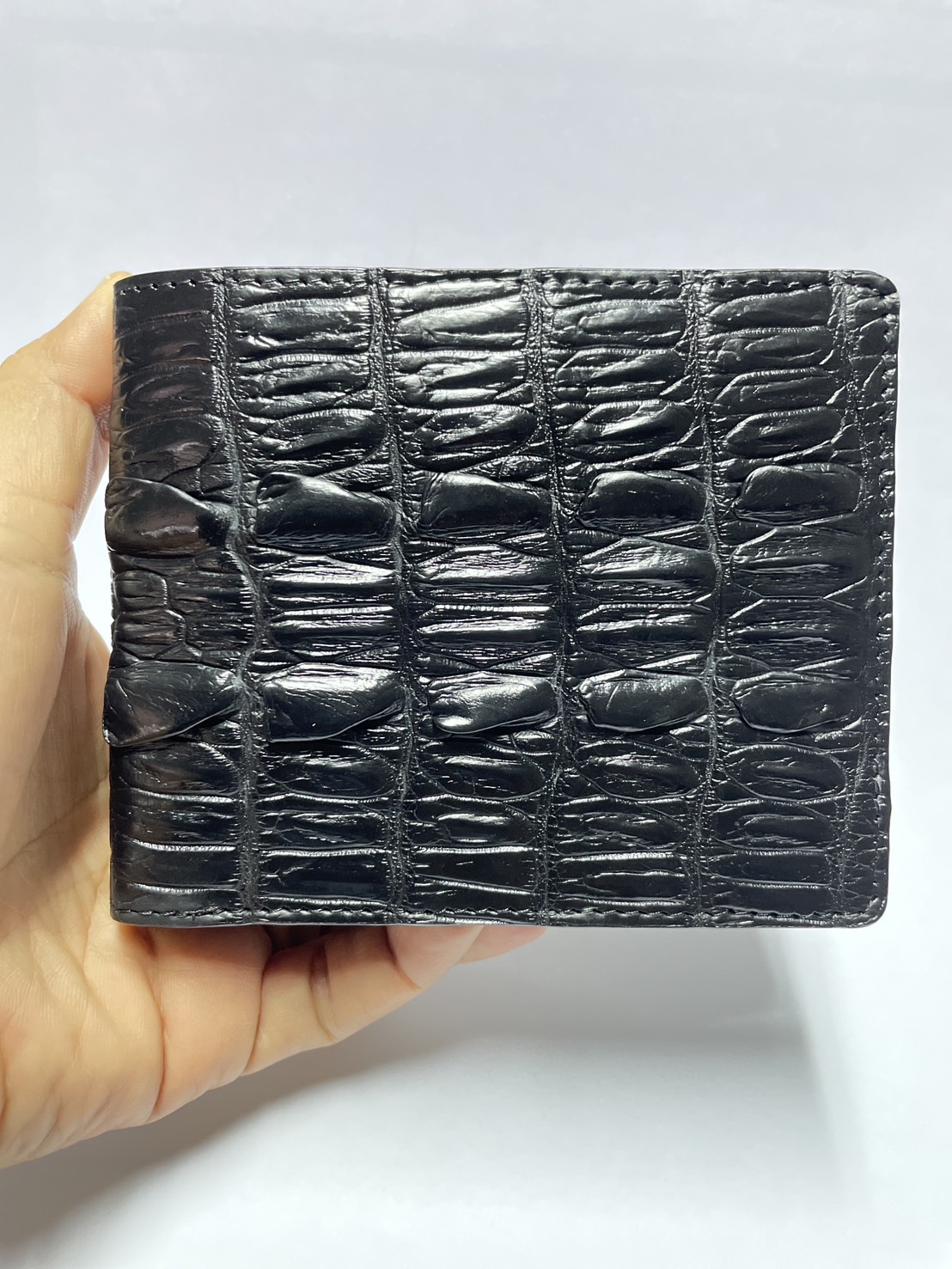 กระเป๋าหนังจระเข้แท้ (กระดูกหาง)