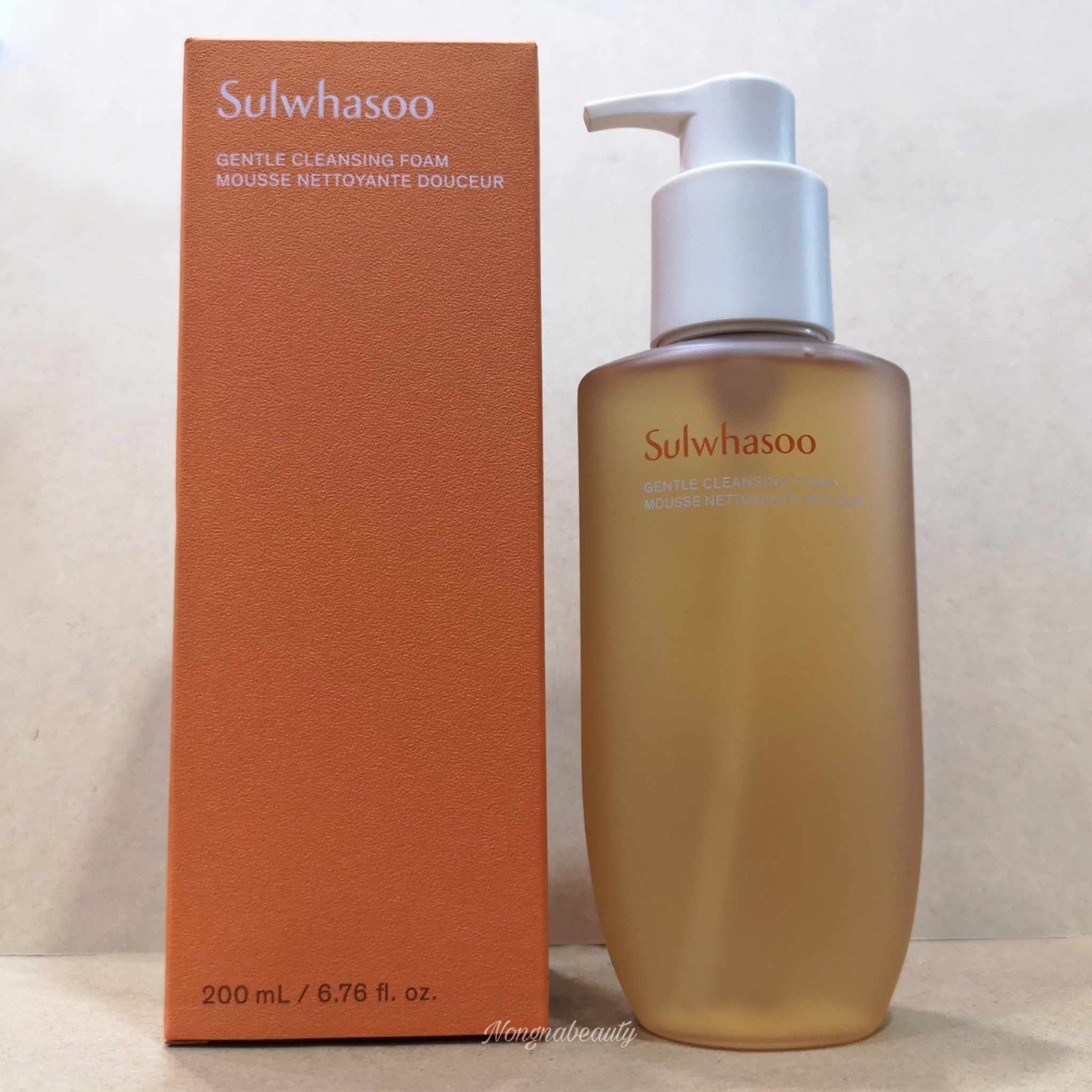 Sulwhasoo Gentle Cleansing Foam 200ml. โฟมทำความสะอาดผิวหน้า