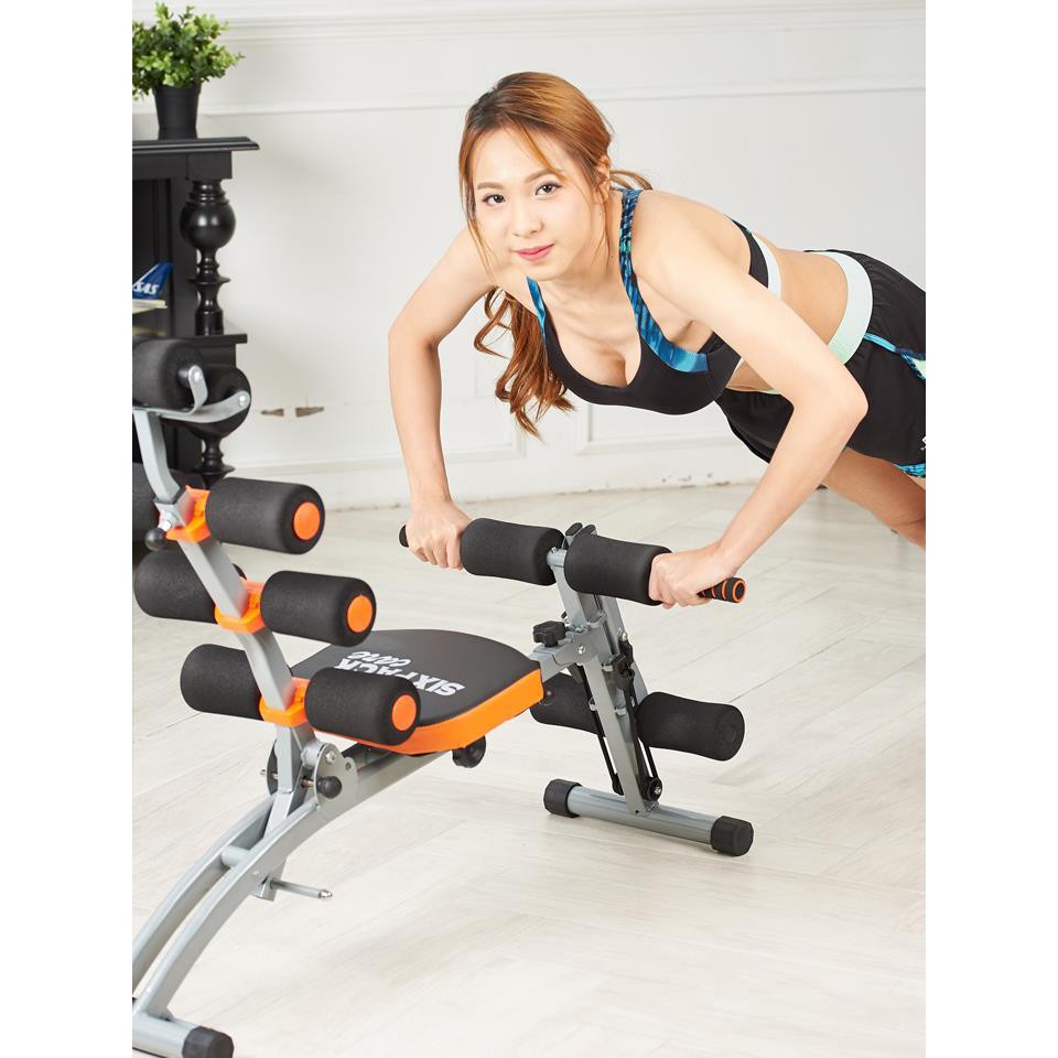 !!สินค้าขายดี!! เครื่องบริหารหน้าท้อง เครื่องออกกำลังกาย สร้างกล้ามเนื้อ Six Pack Care Bench