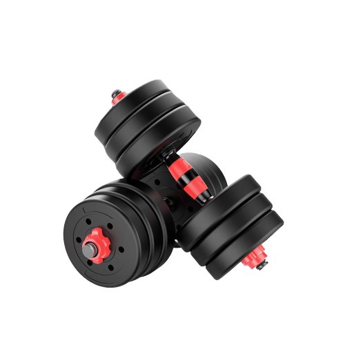 !!สินค้าขายดี!! ดัมเบล 20 กิโล ชุดดัมเบลพร้อมบาร์เบล ออกกำลังกาย Adjustable Dumbbell and Barbell Set
