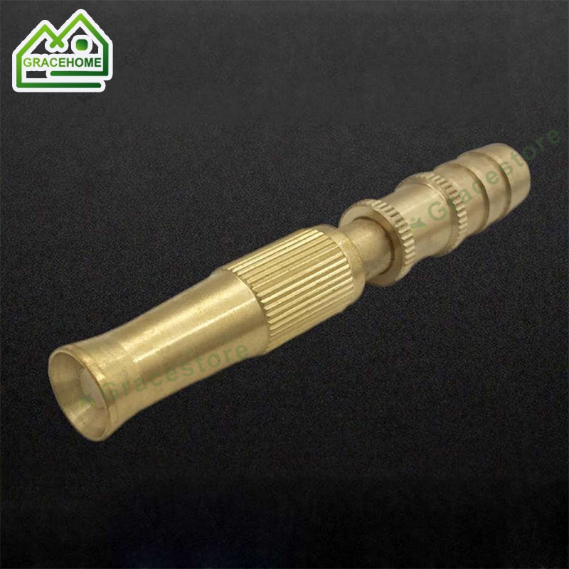 หัวฉีดสเปรย์ทองเหลืองพร้อมข้อต่อสำหรับรดน้ำในสวน หัวฉีดหมอก ละอองน้ำ สเปรย์สปริงเกลอร์ ข้อต่อสเปรย์ฉีดน้ำ ข้อต่อทองเหลือ