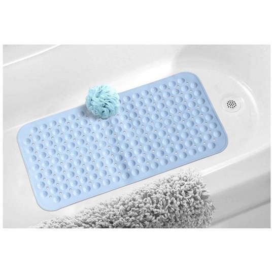 แผ่นกันลื่น แผ่นรองกันลื่น PVC ห้องน้ำพรมกันลื่น พื้นห้องน้ำ แผ่นสูญญากาศปูกันลื่นล้ม เนื้อขรุขระ แผ่นซิลิโคนกันลื่น