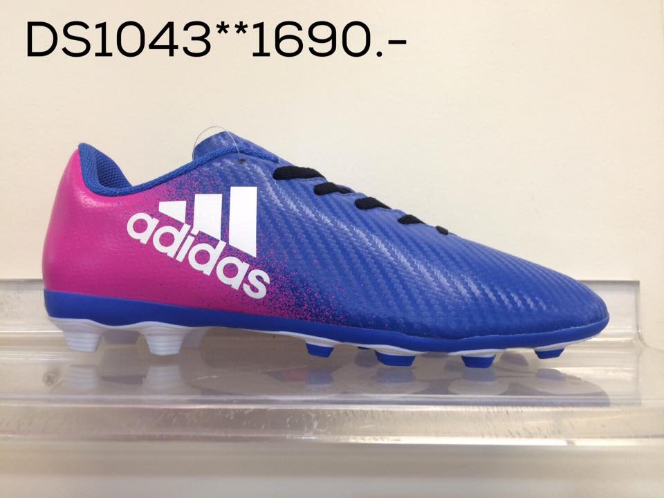 ADIDAS สตั้ดฟุตบอล X 16.4 FxG J น้ำเงิน เบอร์ 35-38