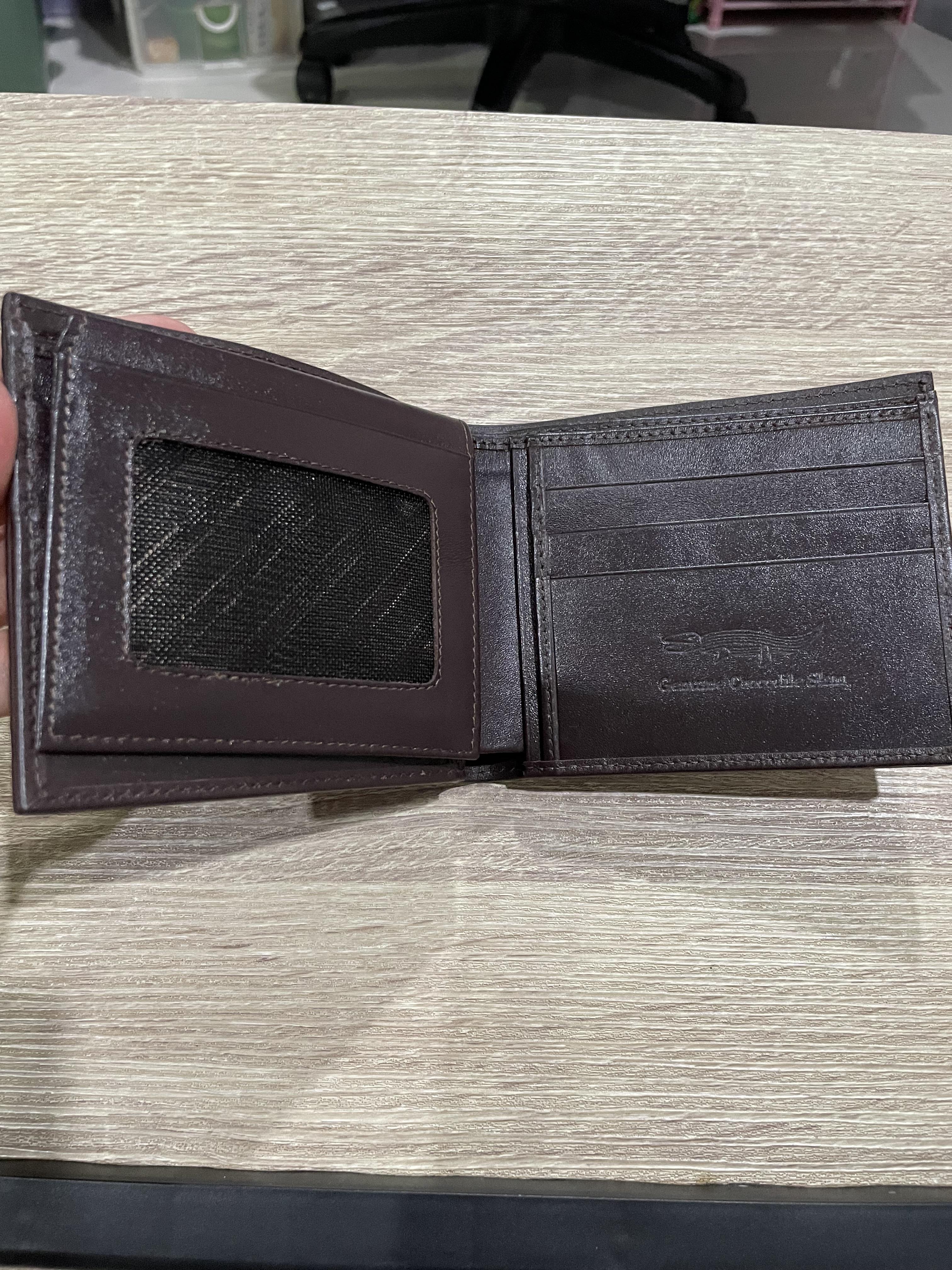 กระเป๋าหนังจระเข้แท้ หนังท้อง