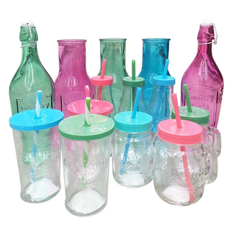 KASSA HOME แก้วน้ำ รุ่น YC150876 ขนาด 490 มล. คละสี