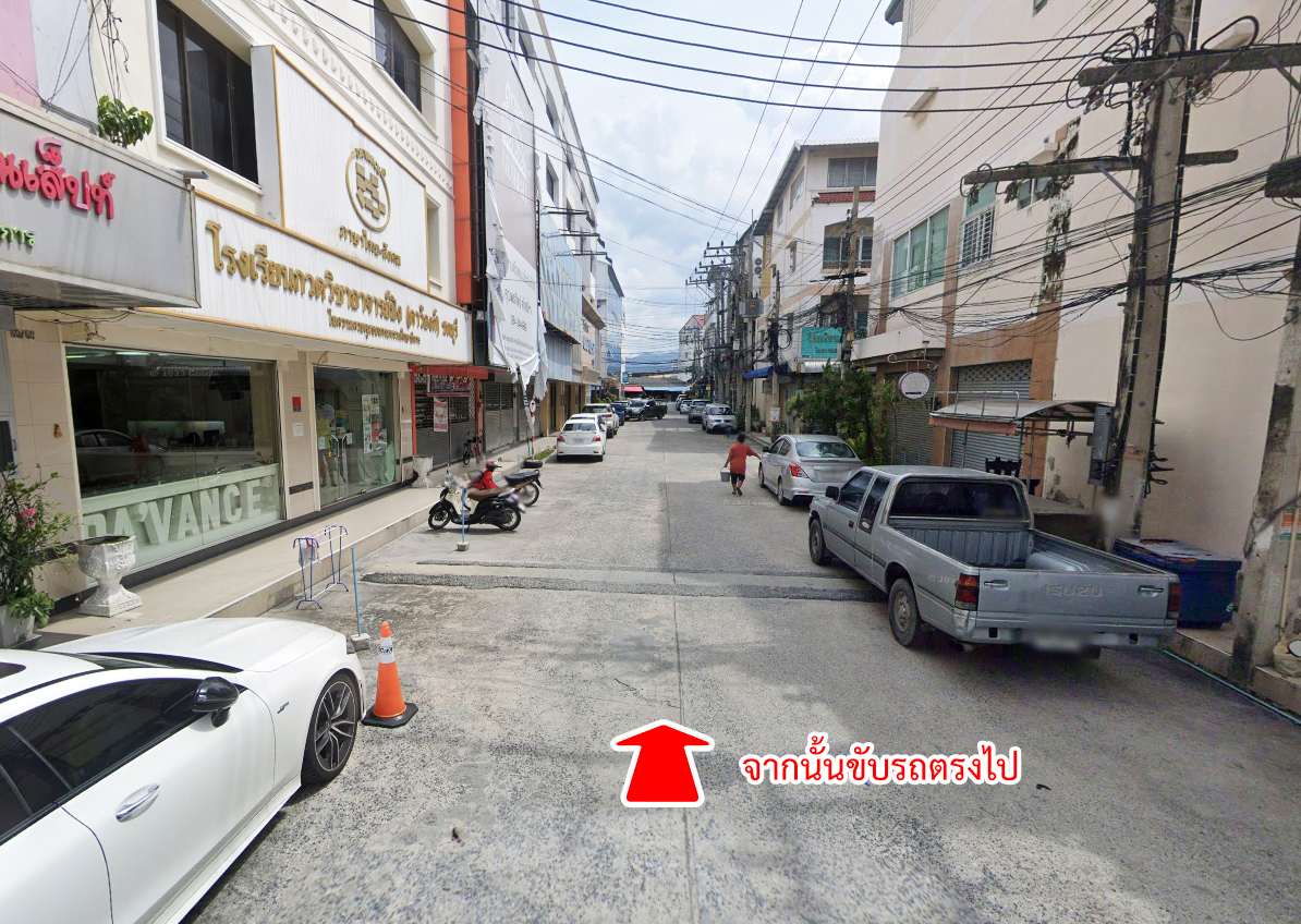 76916-ขายอาคารพาณิชย์ ซอยตึกน้ำ ถนนสุขุมวิท บ้านสวน ชลบุรี