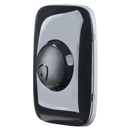 สวิตช์กดกระดิ่ง B-TICINO 89GL สีดำ สวิตช์กดกระดิ่งกันน้ำ