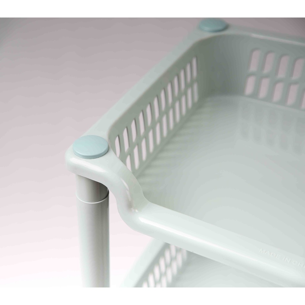 SIMMA ห้องครัวสำนักงานห้องน้ำชั้นเก็บของอเนกประสงค์ 4 ชั้นพร้อมล้อ 830-4