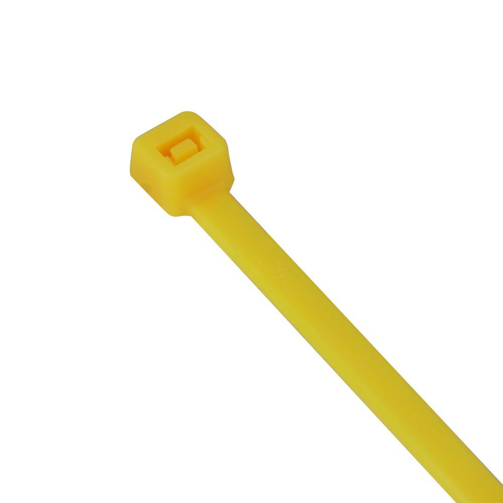 เคเบิ้ลไทร์ ELEKTRA 4 นิ้ว 100 มม. สีเหลือง หนวดกุ้ง สายรัด สายรัดหนวดกุ้ง