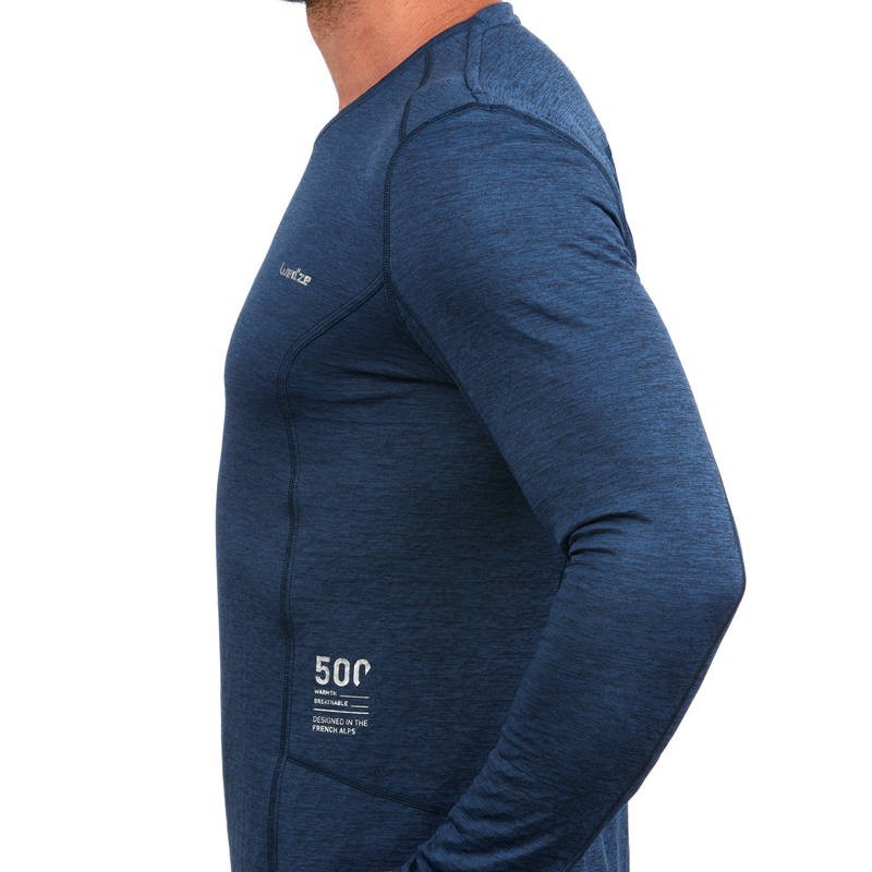 เสื้อตัวในผู้ชายสำหรับใส่เล่นสกีรุ่น 500