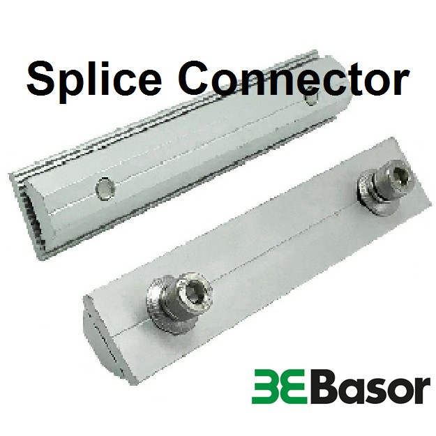ข้อต่อราง Splice Connector อุปกรณ์โซล่าเซลล์ solarcell ยี่ห้อ Basor